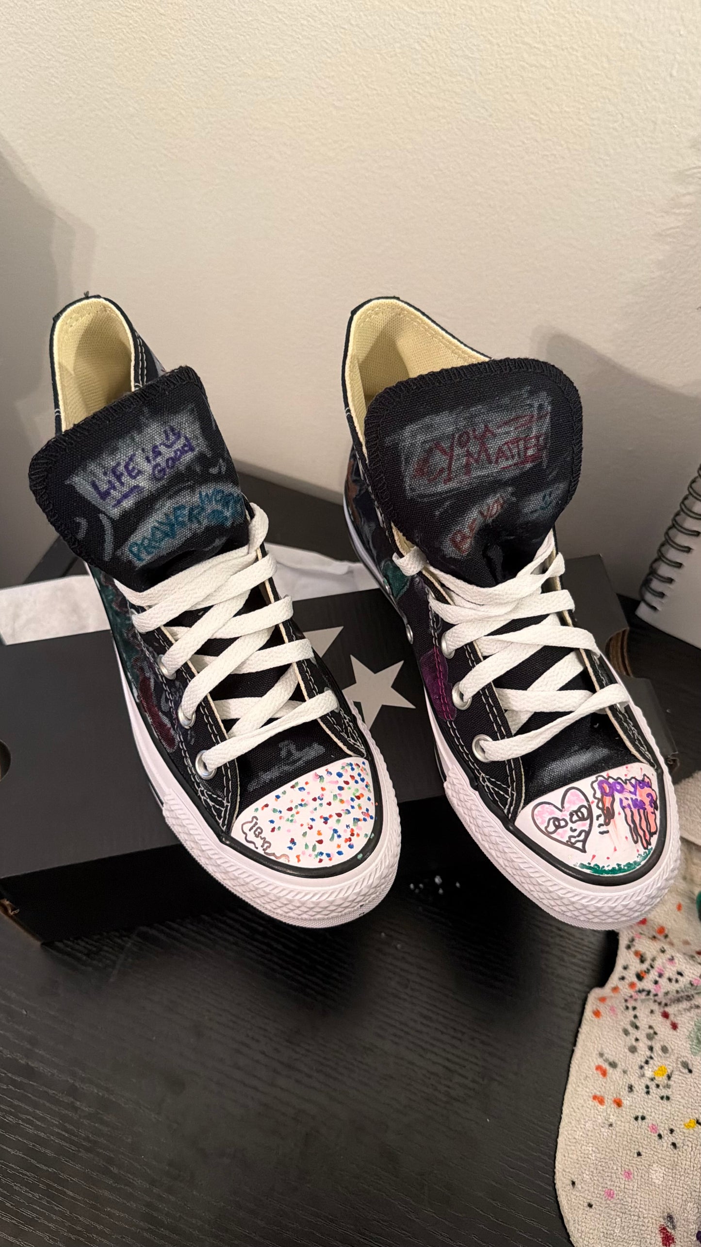 Regular Chucks (Black) High Tops π§ββοΈ