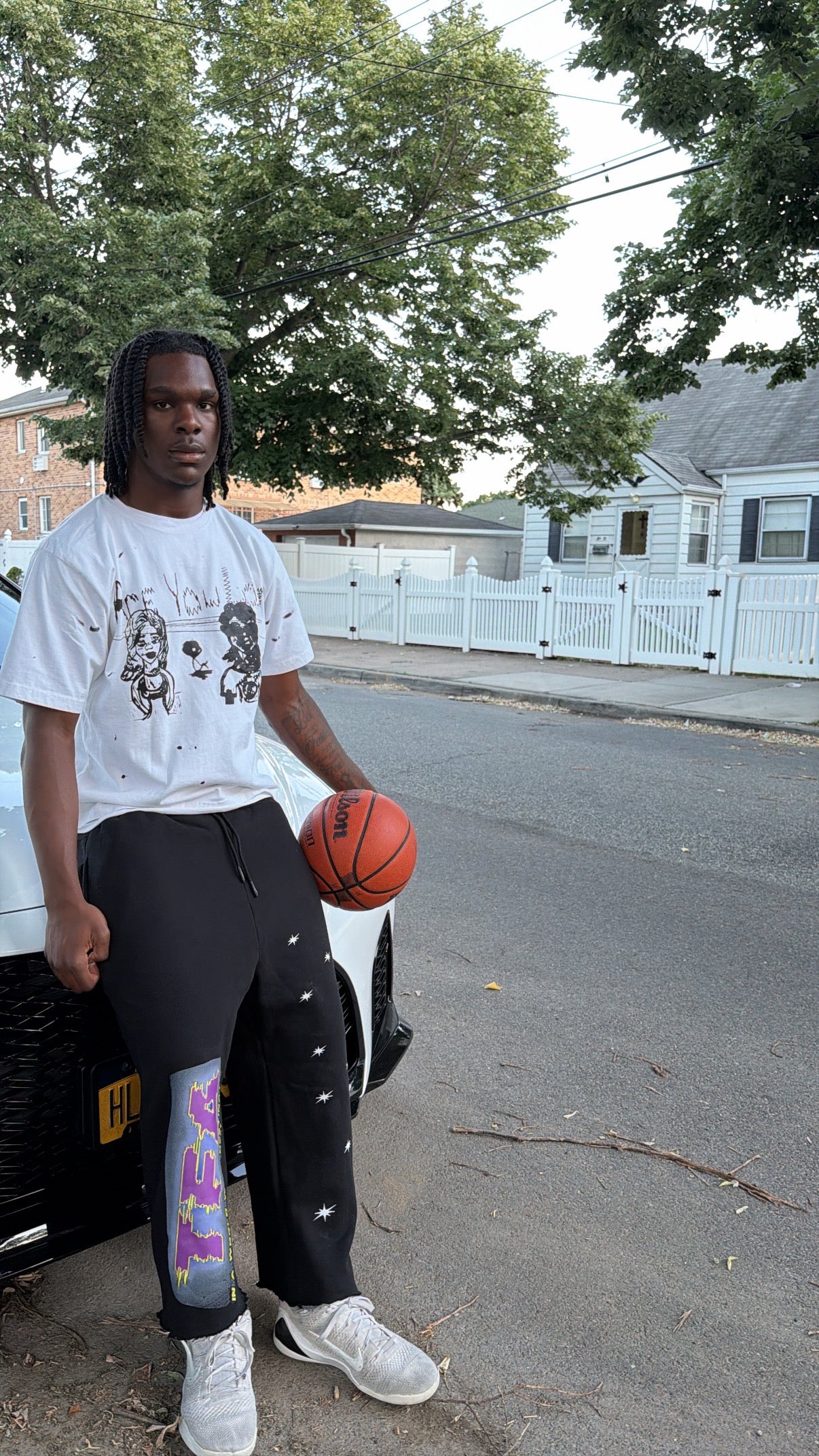 Tryna Hoop Baggy Pants