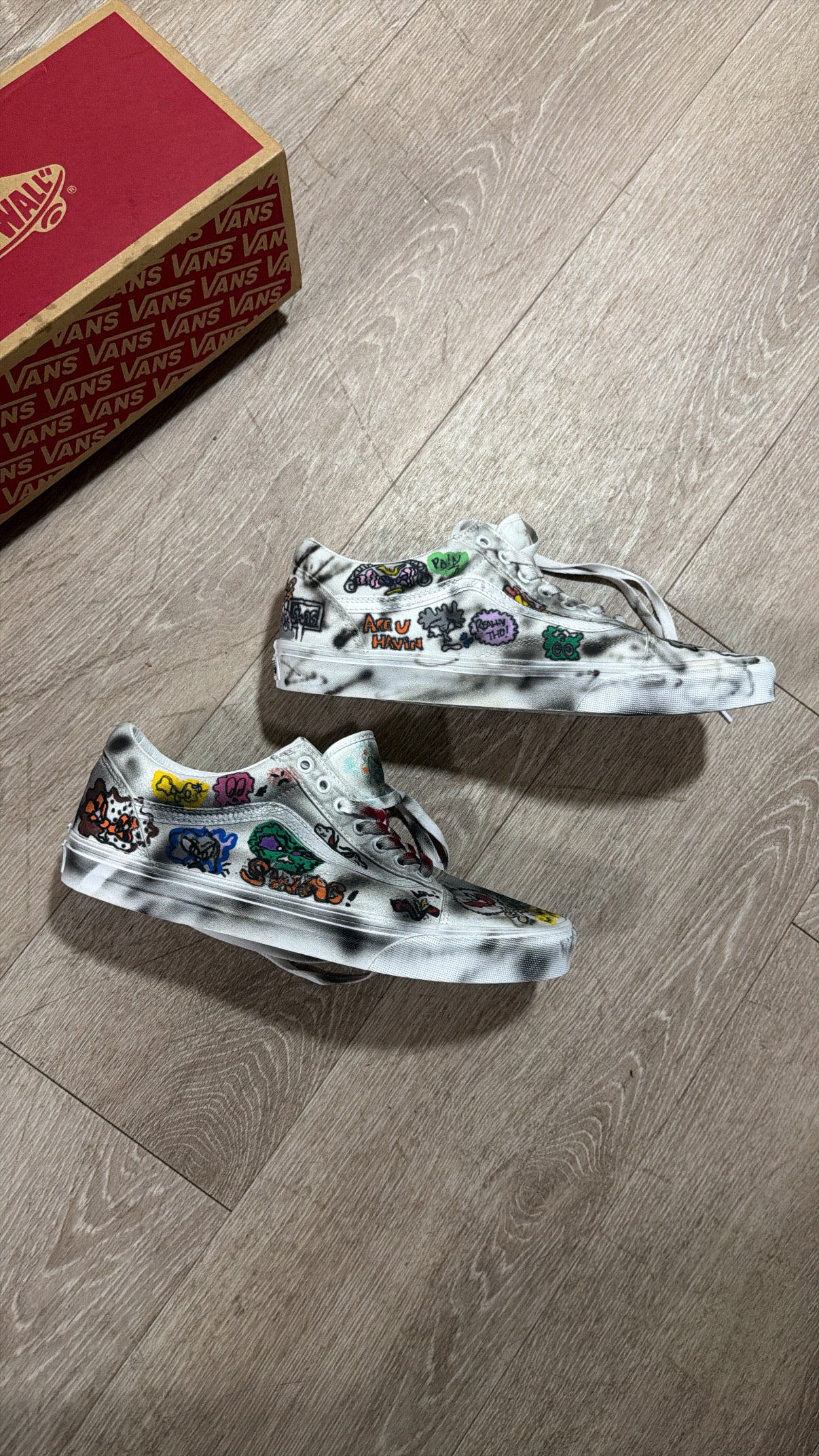 Old Skool (White) Vans