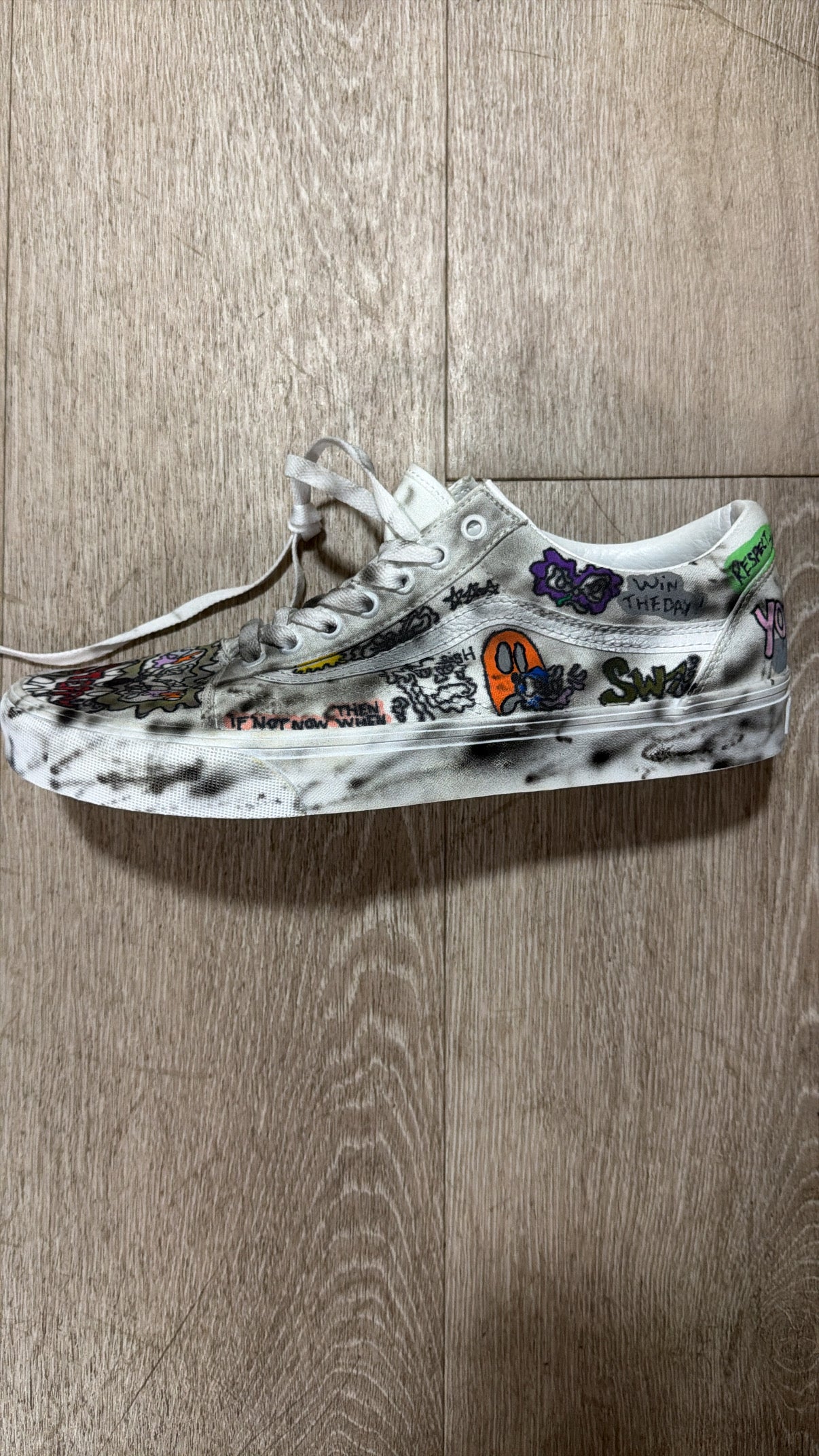 Old Skool (White) Vans