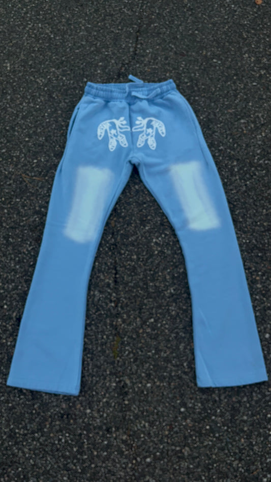 'My Destination' Sky Blue Sweatpants ALMOST SOLD OUT